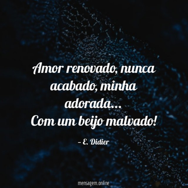 FRASE DE AMOR PERDIDO - Amor renovado