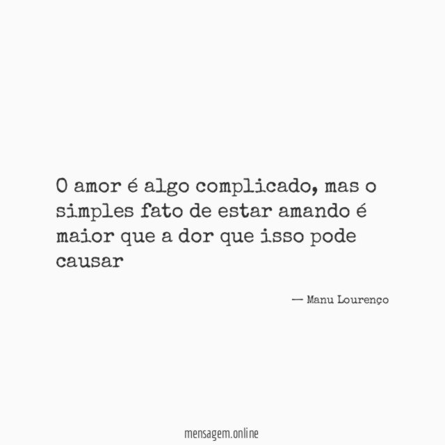 Soneto Do Amor Maior O Amor é Algo Complicado 