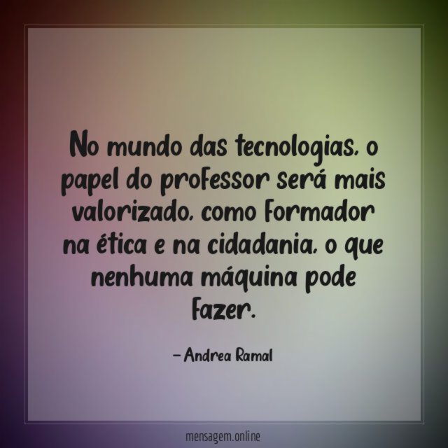 TECNOLOGIA E EDUCAÇÃO 