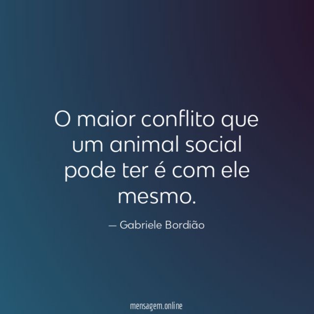 O SER HUMANO UM ANIMAL SOCIAL 