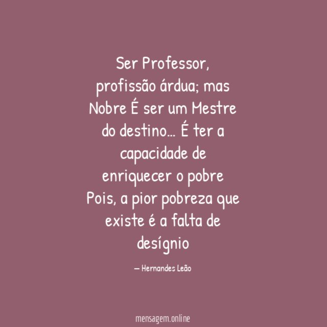 Ser Professor