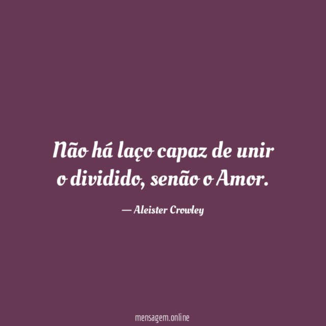 ALEISTER CROWLEY FRASES 