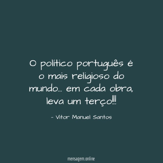 O político português é o mais religioso do mundo