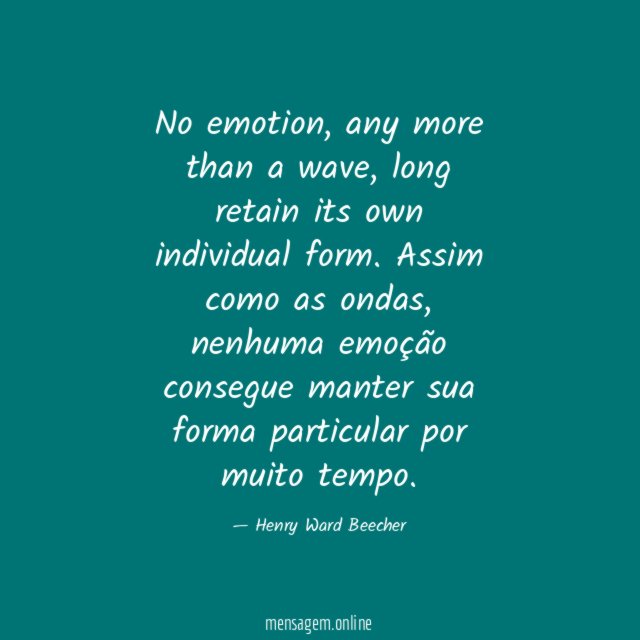 No emotion