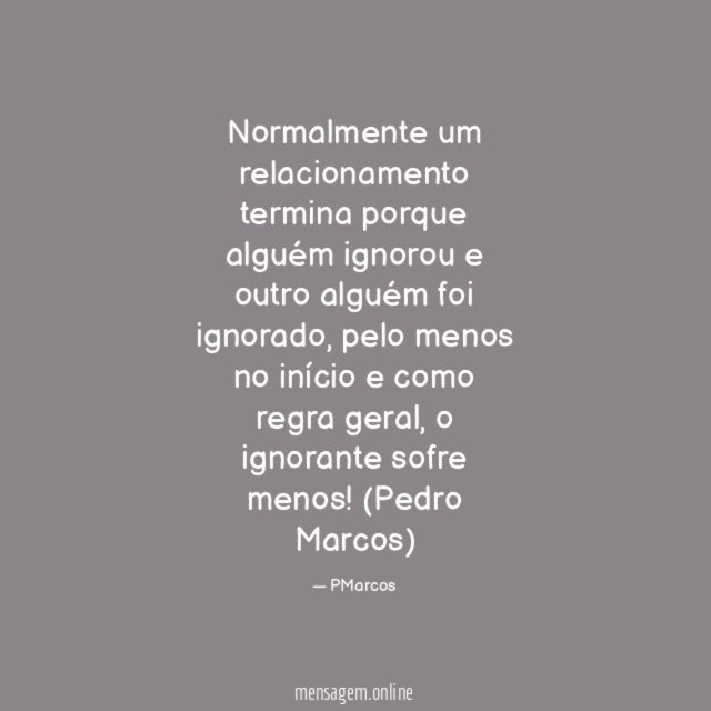 A diferença entre um relacionamento Garotapecado - Pensador