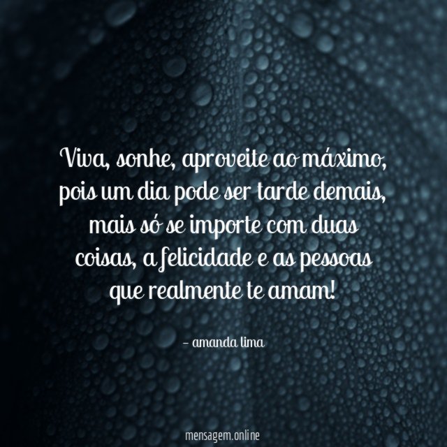 Viva, demonstre, ame hoje” Amanhã, pode ser tarde demais!🙏🏼❤️ #mens