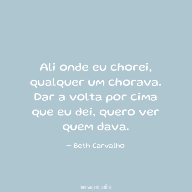 Volta Por Cima - Beth Carvalho 
