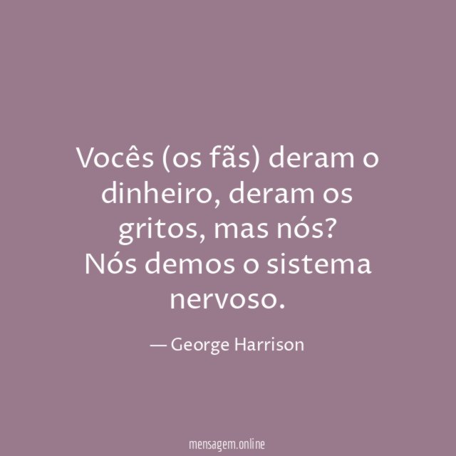 GEORGE HARRISON 