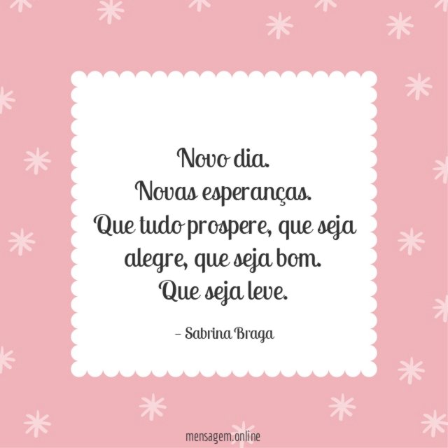 Que tudo prospere