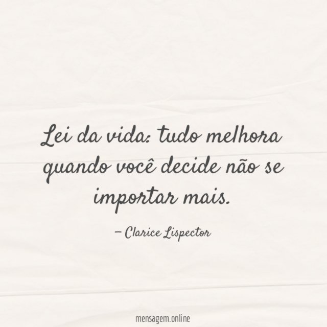 FRASES DE DESAPEGO - Resolvi me desapegar do meu passado e nunca