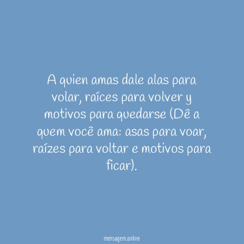 A quien amas