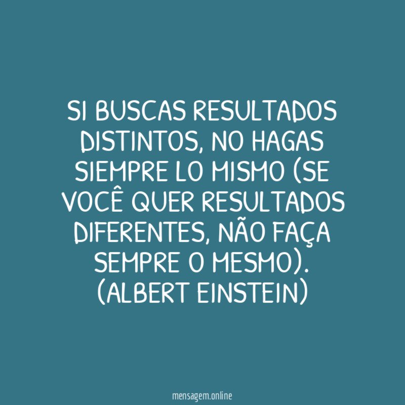 Si buscas resultados