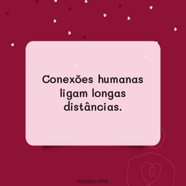 Conexões humanas